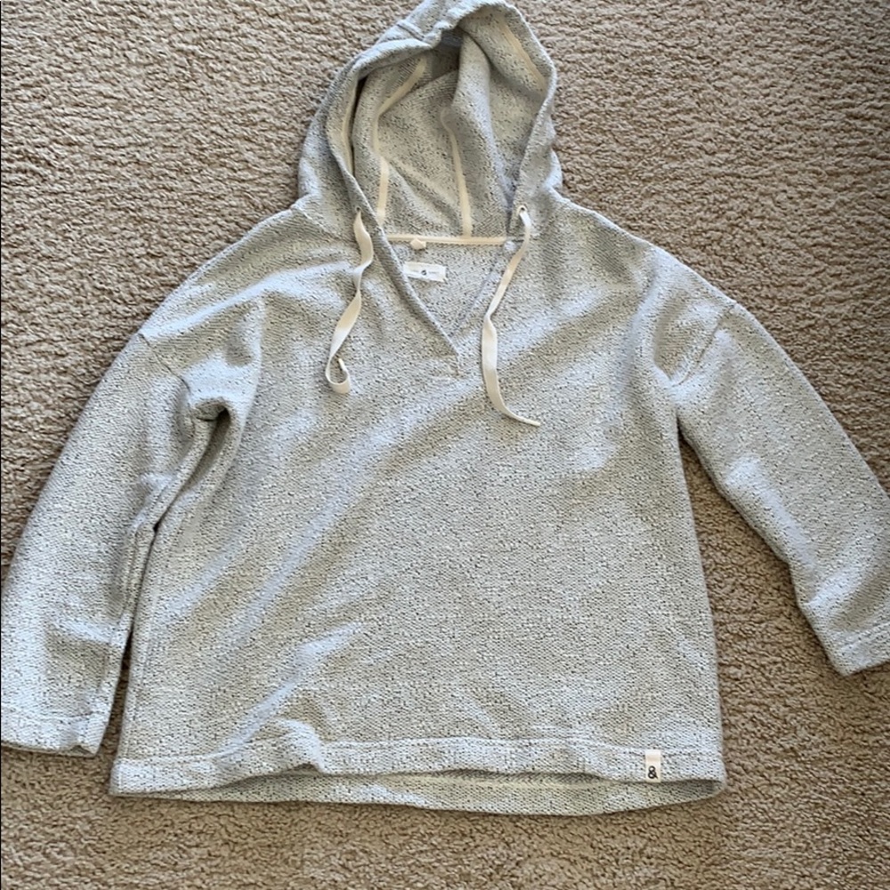 Loft Lou & Grey comfy hooded top, size M